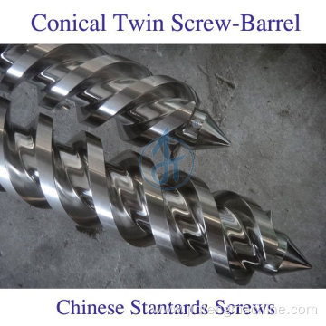 KMD 92/188l twin screw and barrel for Pipe extrusion lines